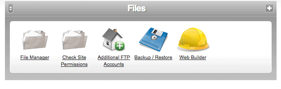 extend files Web Hosting Control Panel